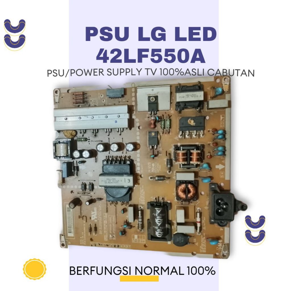 psu power supply tv led lg  42lf550A psu lg 42lf550A