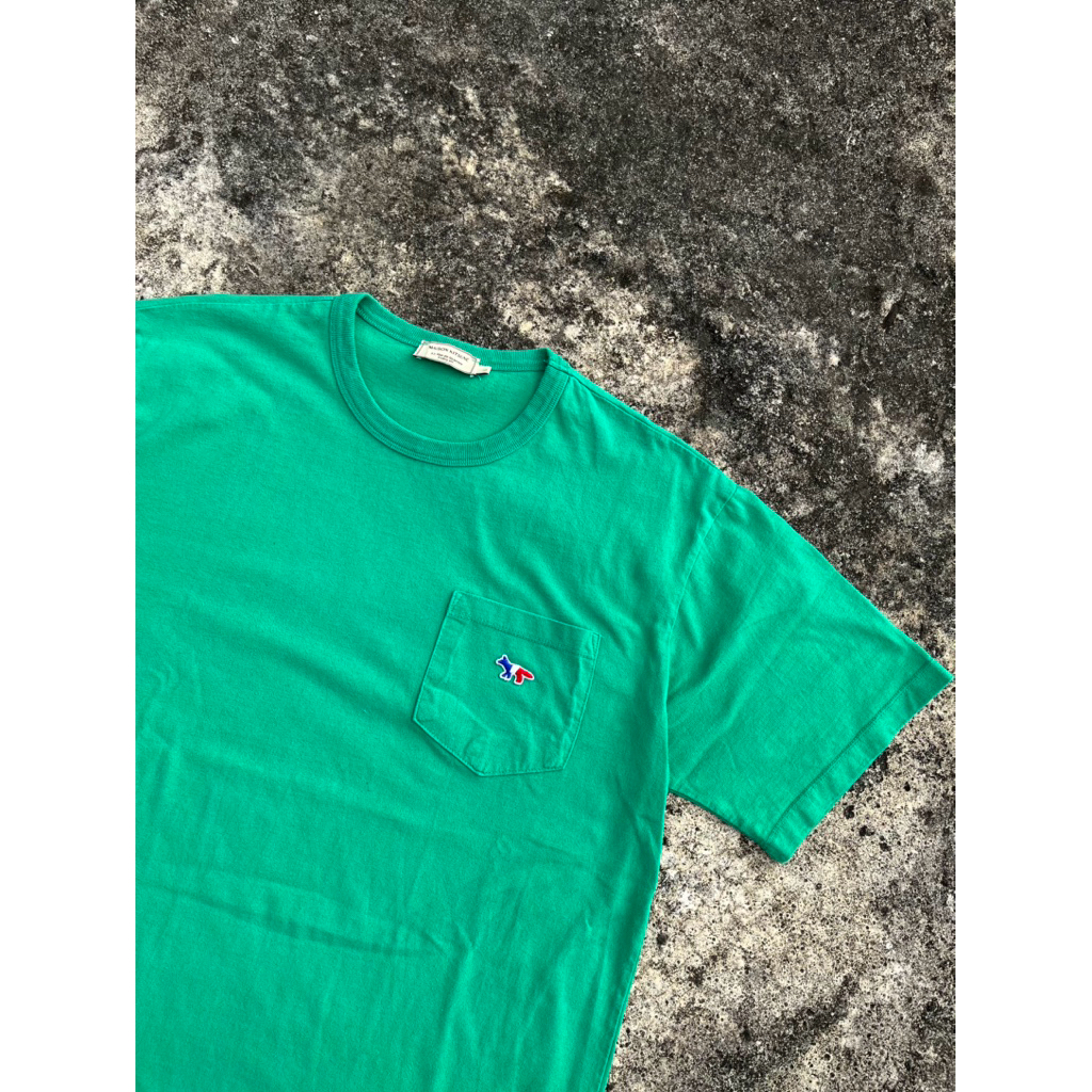 TSHIRT MAISON KITSUNE TRICOLOR FOX