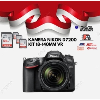 KAMERA NIKON D7200 KIT 18-140MM VR / NIKON D7200 KIT 18-140MM VR