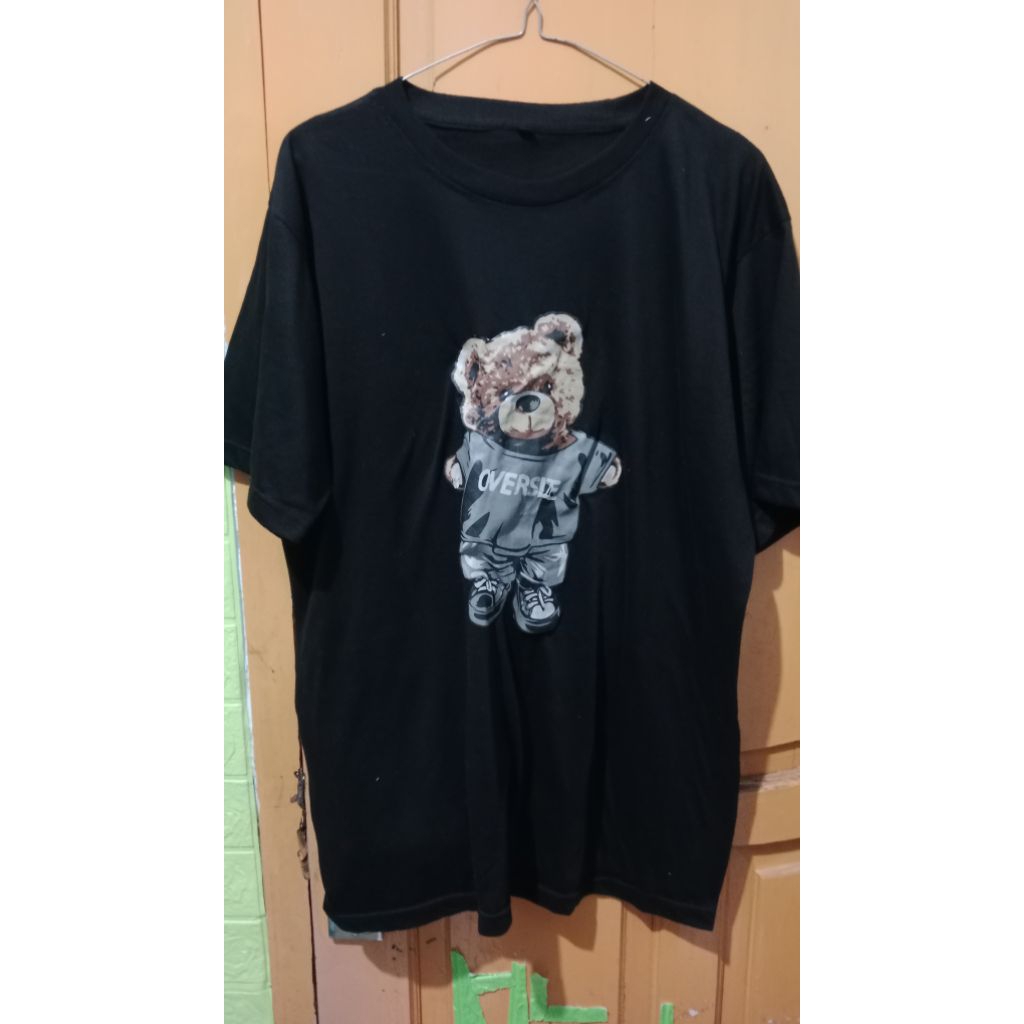 priloved kaos oversize beruang