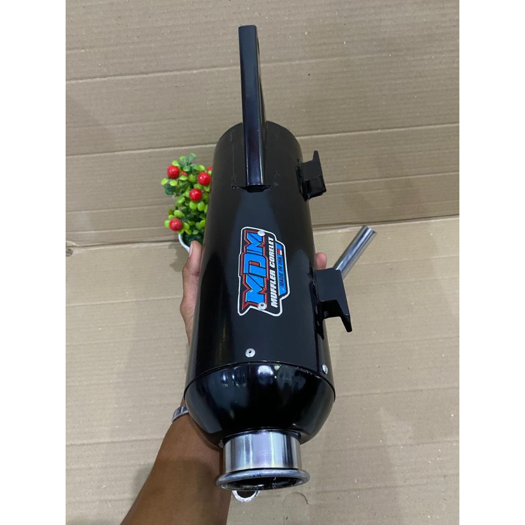 Knalpot Standar Racing MDM Shijiro Moncong Kenochi/Kinochi , BEAT SCOOPY GENIO X-RIDE XEON VARIO NMA