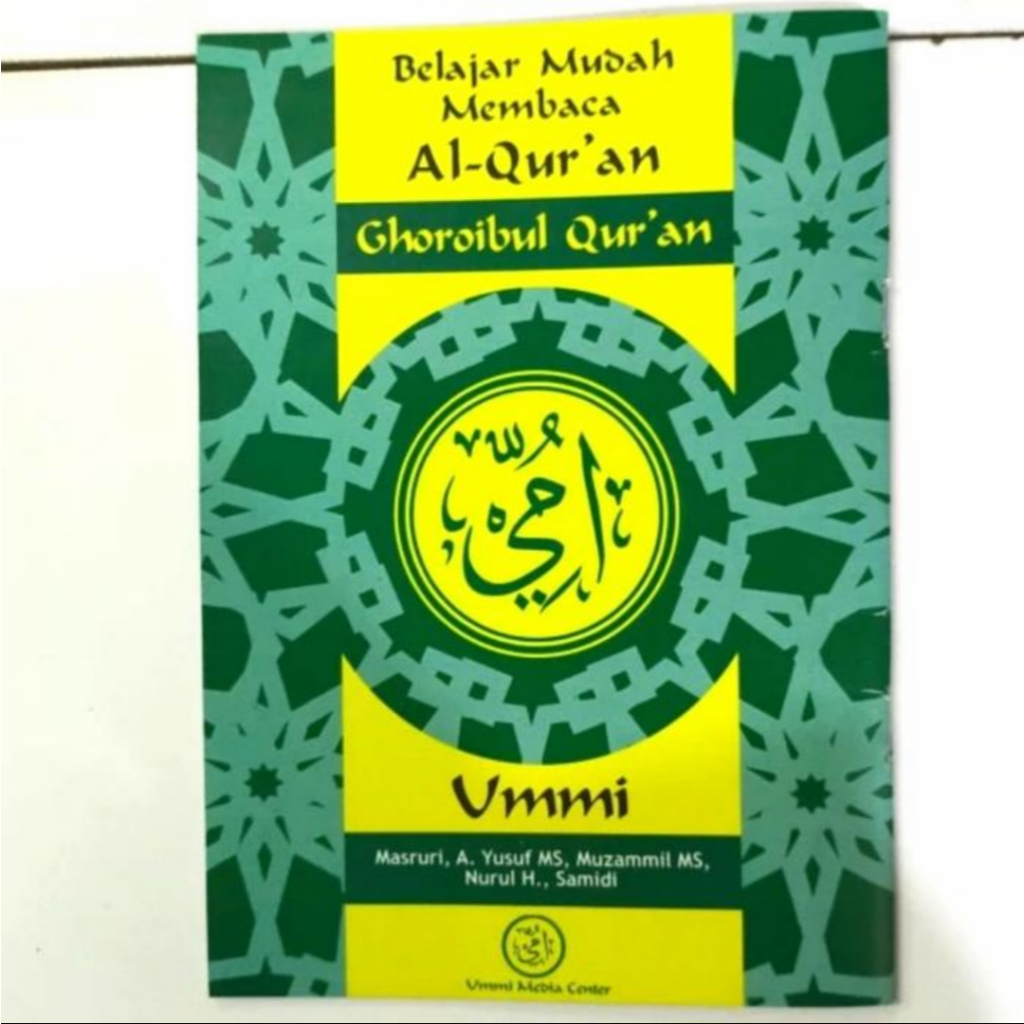 Buku Belajar Mudah Belajar Al Quran Metode Ummi - Ghoroibul Al quran Putih