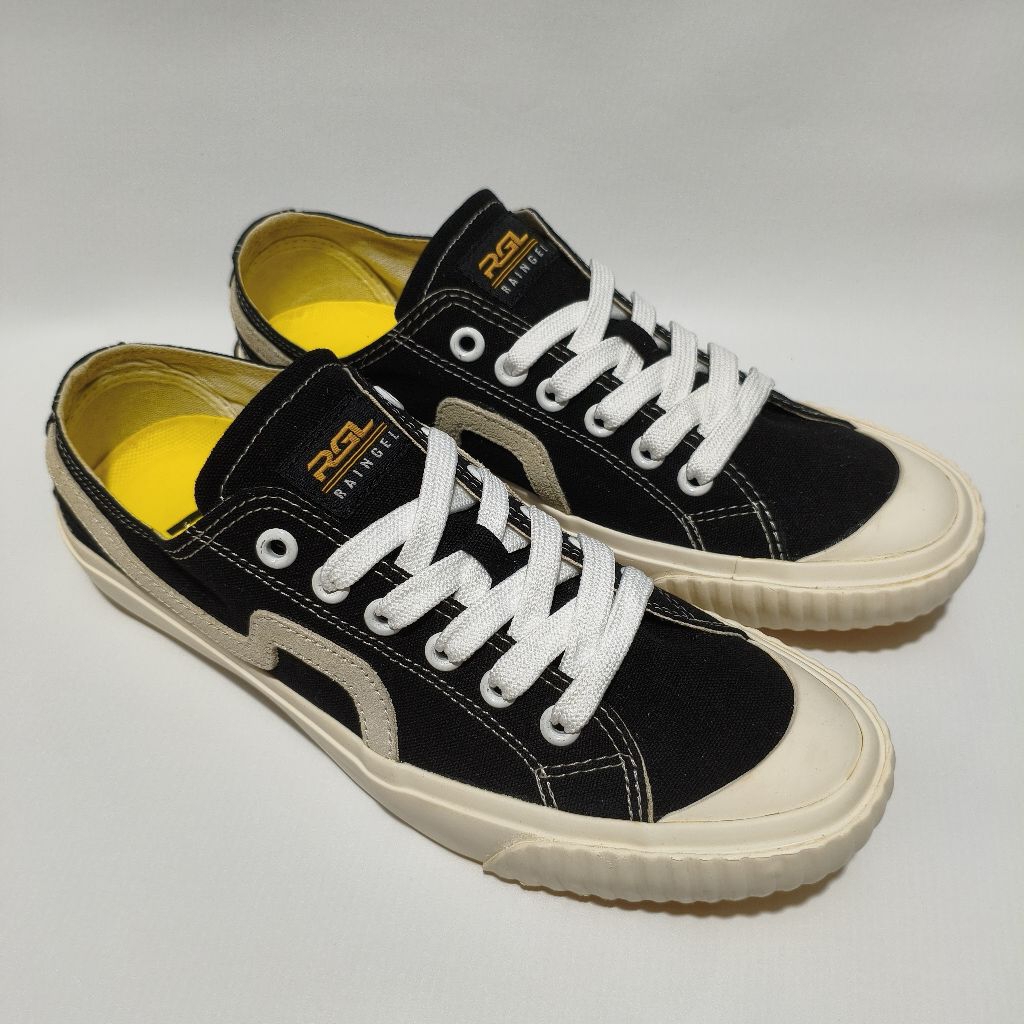 SNEAKERS - RAINGEL / SOKA 1 | BLACK, WHITE