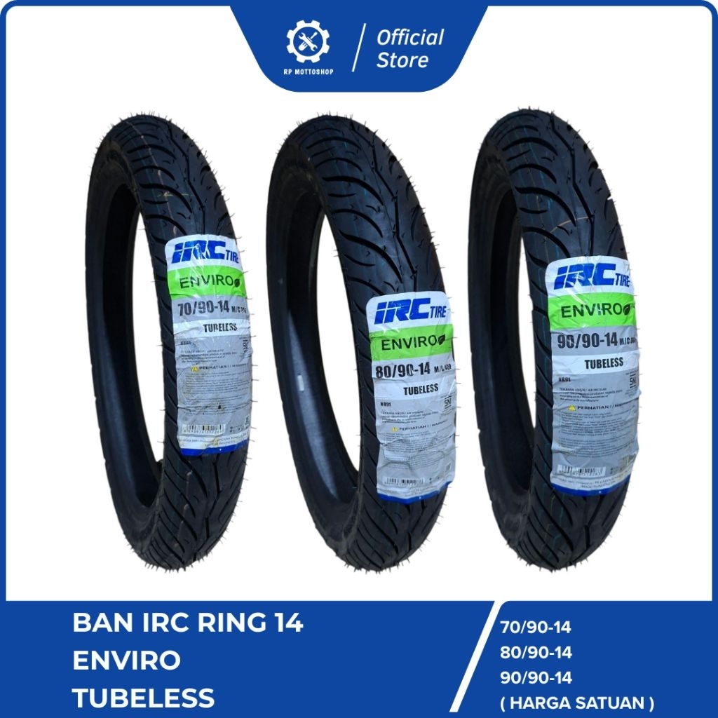 IRC Ban Tubles Ring 14 Motor Metik Mio Beat Vario