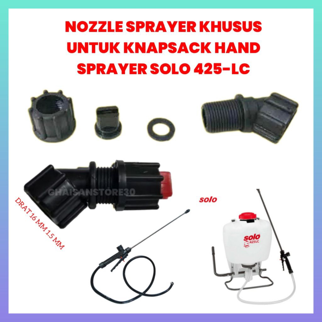 Nozzle Sprayer Khusus Untuk Knapsack Hand Sprayer SOLO 425-LC