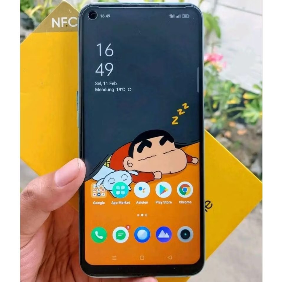 LCD Touchscreen Ori Copotan Realme 8 5G Rmx 3241