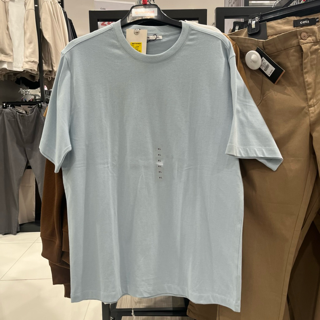 zes tshirt kaos regular polos pria bahan katun