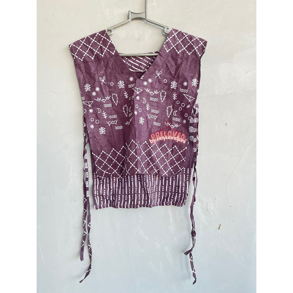 PRELOVED - Vest Batik