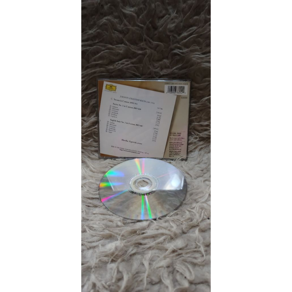 johann sebastian bach toccata bwv 911. partita bwv 826 english suite no 2 bwv 807 martha argerich ka