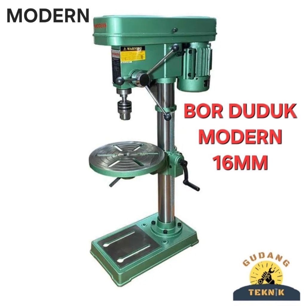 MODERN Mesin Bor Duduk 16MM / 16 MM