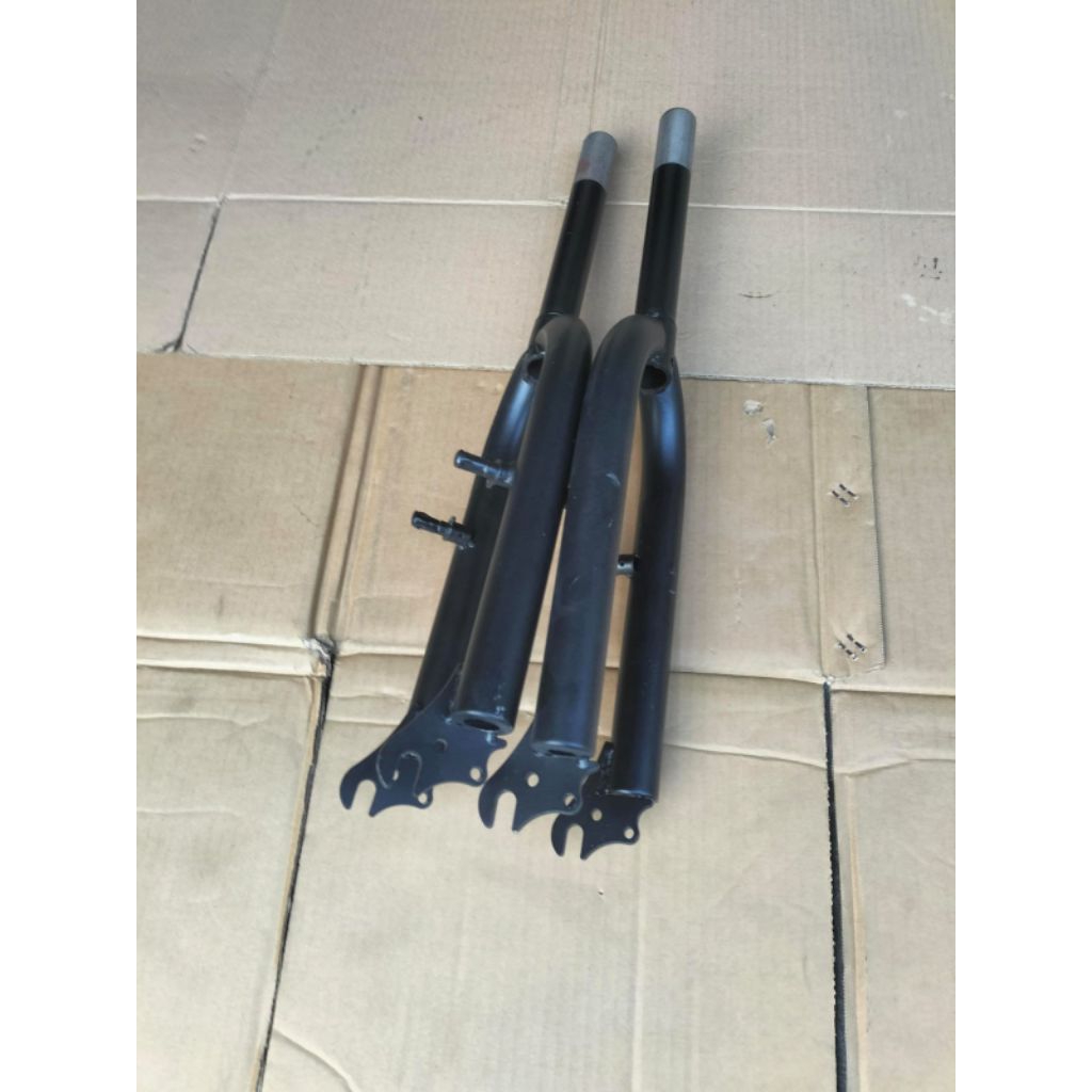 Fork garpu sepeda bmx 20in oversize tanpa drat
