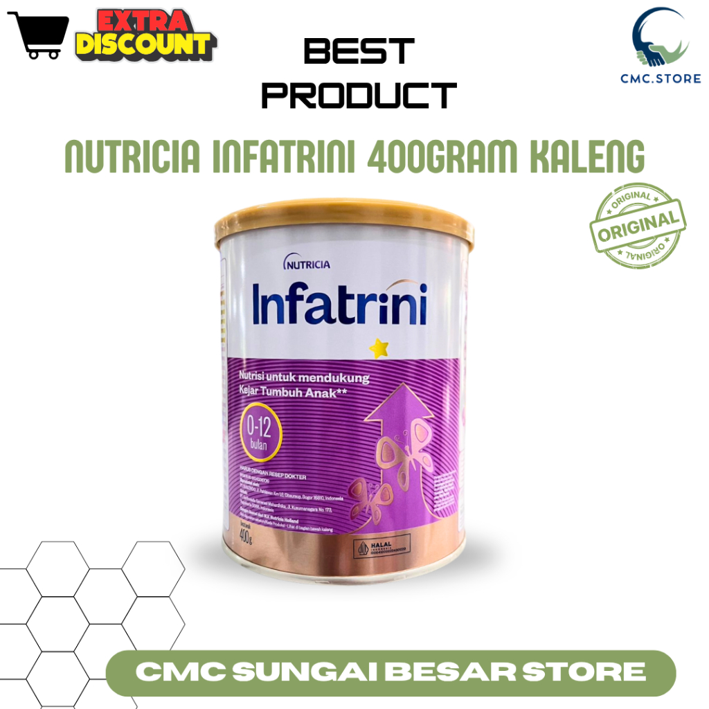 Nutricia Infatrini 400 gram kaleng