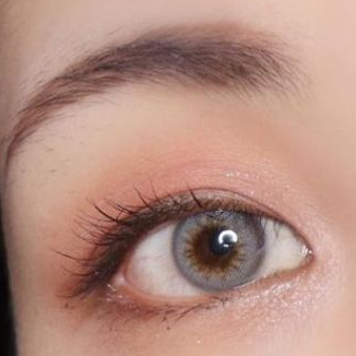 Softlens Princess Scandi Light Gray / Grey Terang - No Ring Russian / Arabian Looks Instant Surabaya