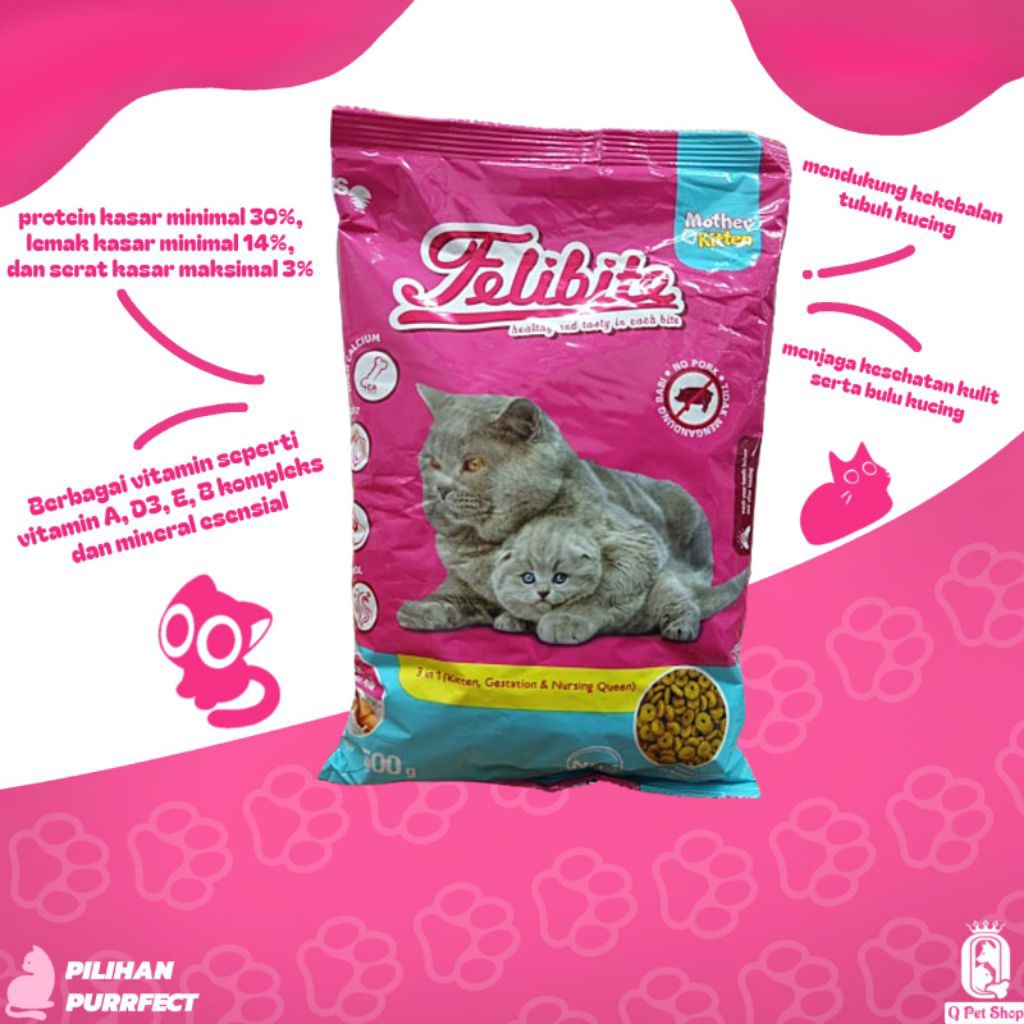 FELIBITE MOTHER & KITTEN 500 GR