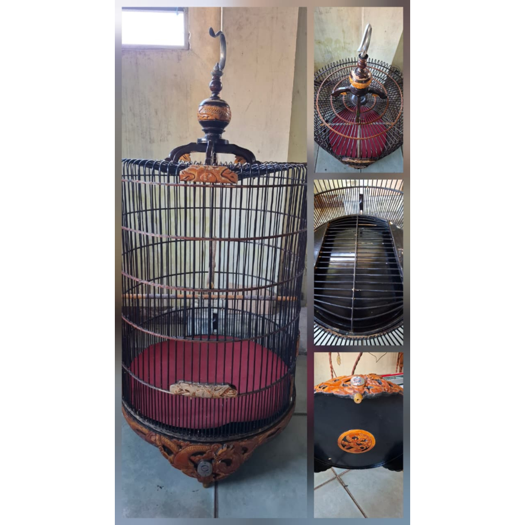 Kandang Murai No3 Ebod Ukir Sangkar Murai Ebod Ukir No 3 Kandang Murai Ebod Ukir No3