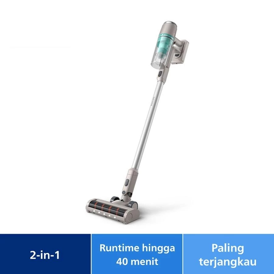 Philips Cordless Stick Philips Vacuum Cleaner 2000 Series CottonBlue XC2011/01 - Regular Vacuum Clea