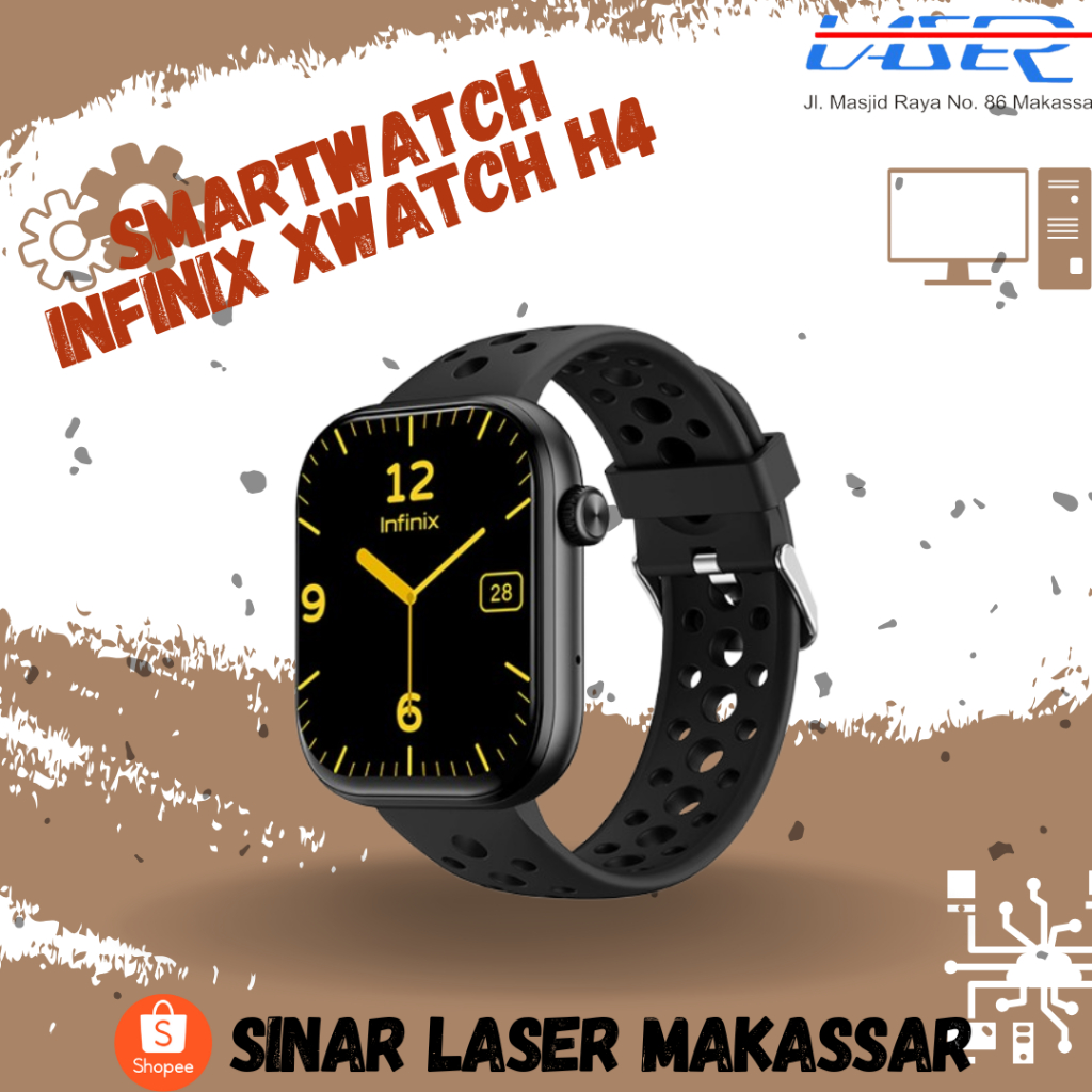 SMARTWATCH INFINIX XWATCH H4 SMARTWATCH MURAH