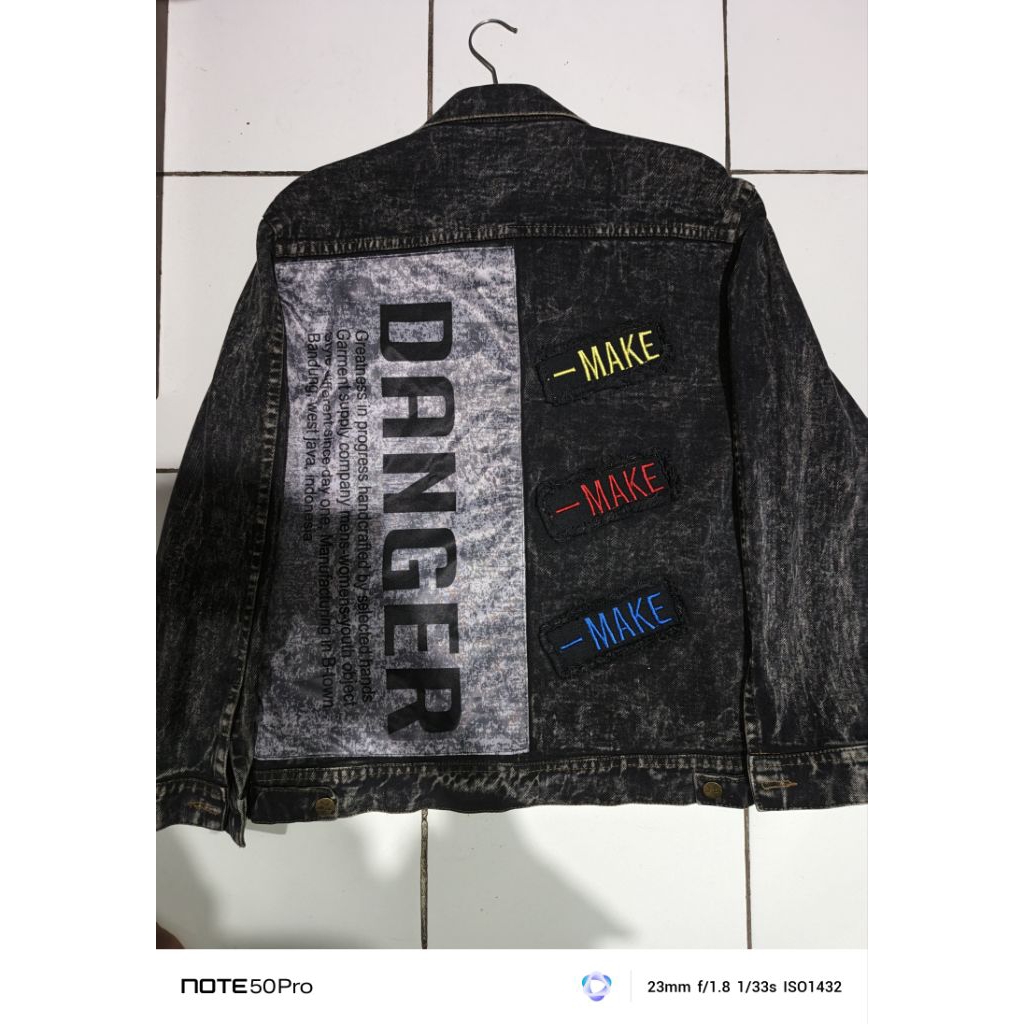 Jaket Jeans Pria Kasual Distro Street Style Premium – Outer Denim Pria Keren