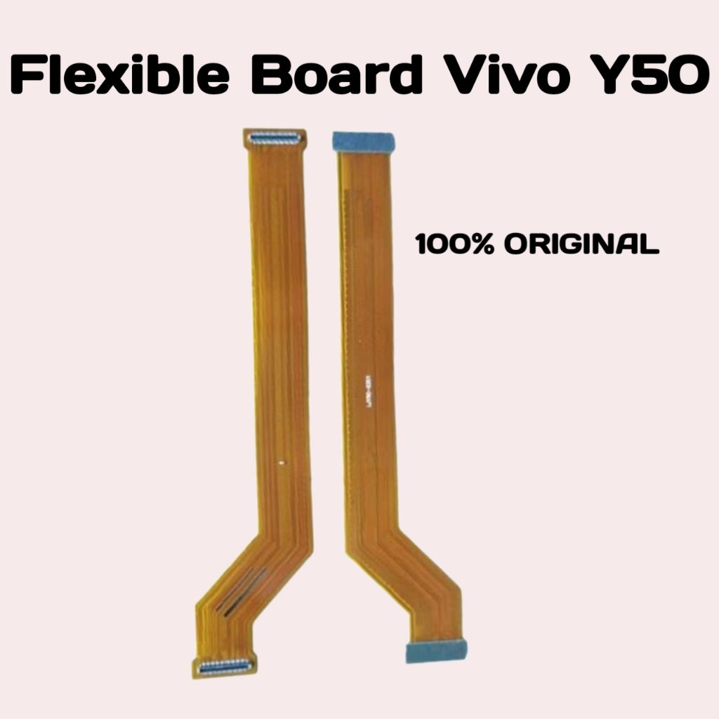 Flexible Board Vivo Y50 Original – Kabel Fleksibel Papan Cas Konektor Charger Sub Board Sparepart HP