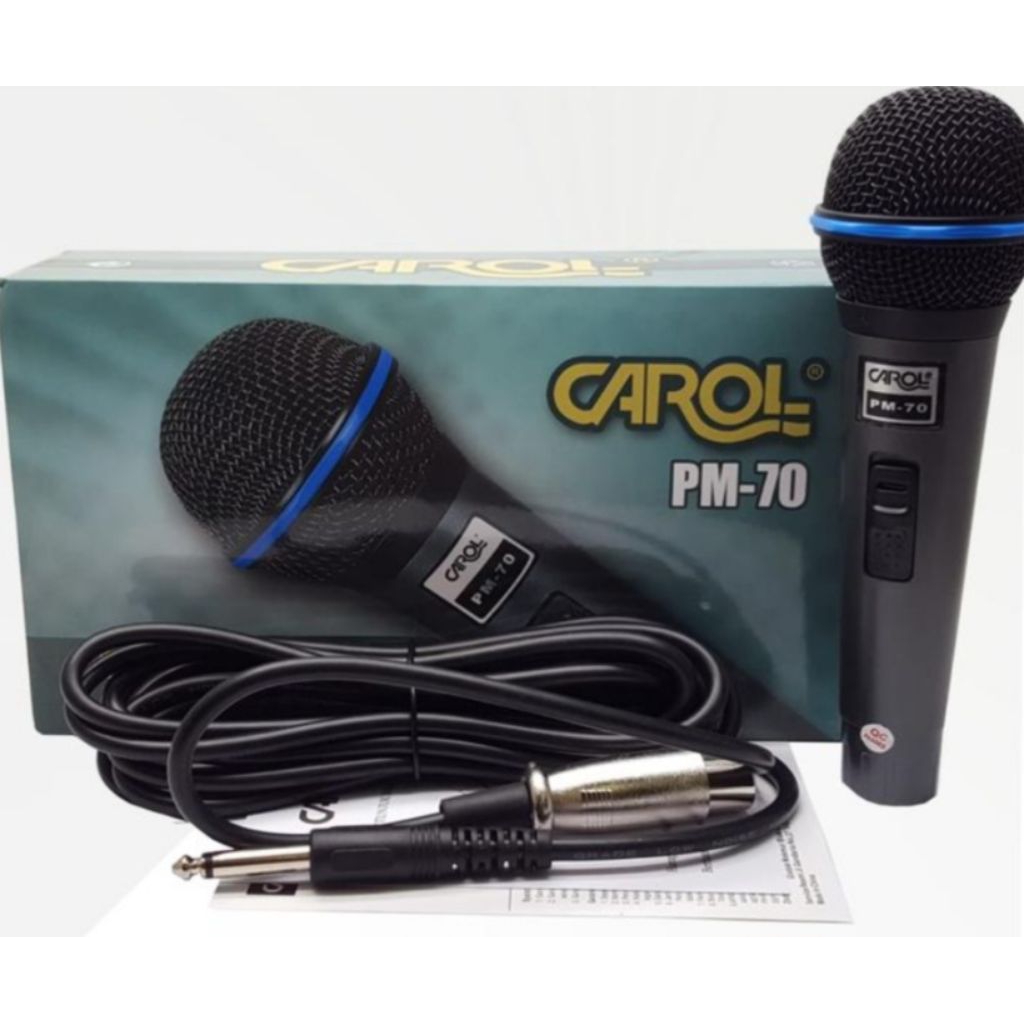 MICROPHONE/ MIC KABEL CAROL PM-70 PM70