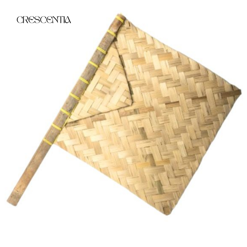 Kipas Sate Anyam Bambu / Hihid Kipas Bambu
