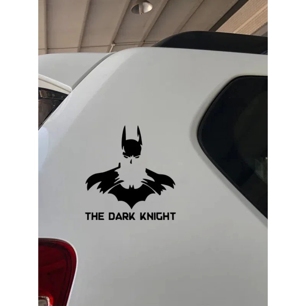 Stiker Mobil Jendela Pintu Kaca Depan Goresan Stiker Penutup Kartun Keren Batman Kelelawar Stiker De