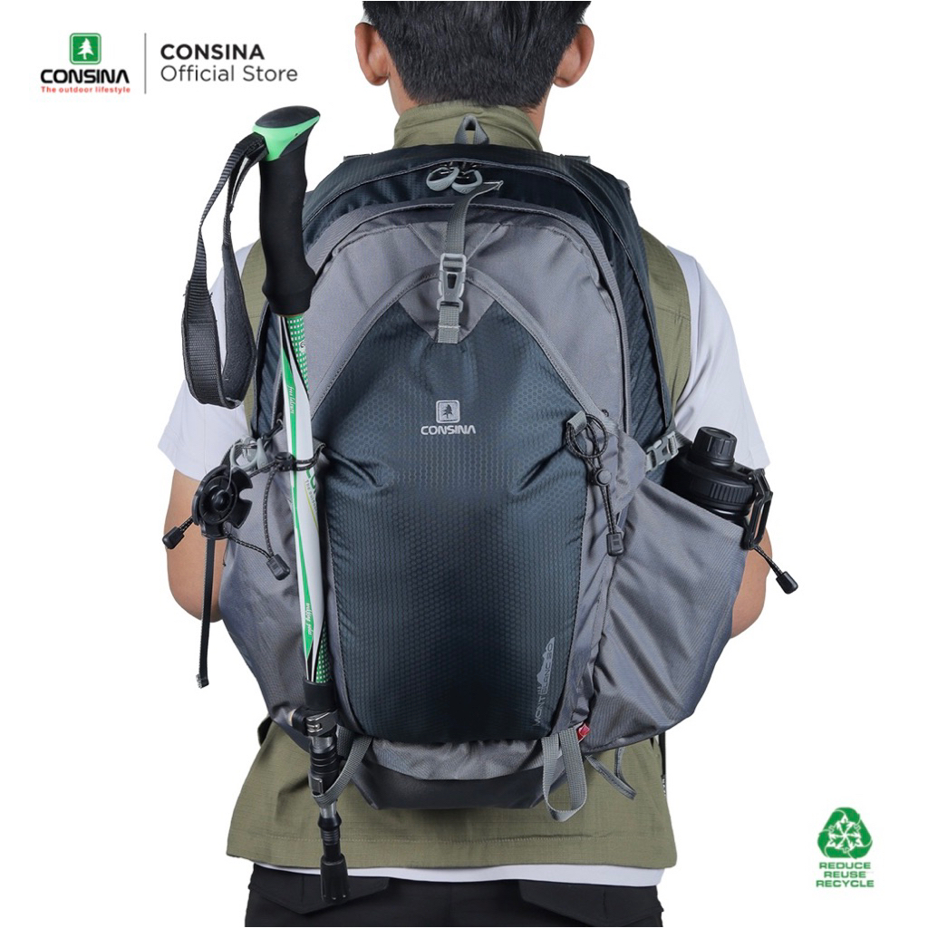 Consina Mont Blanc 30L Ransel Gunung Hiking Outdoor Trekking