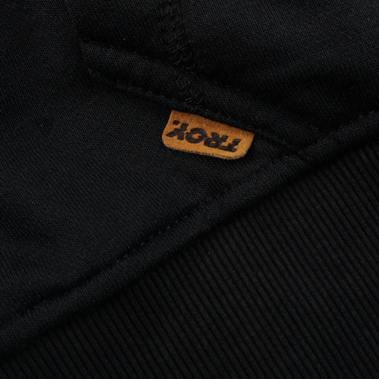 Troy Company Hoodie Boxy Raglan Black Obscure - Hoodie Boxy Hitam BRH 3361