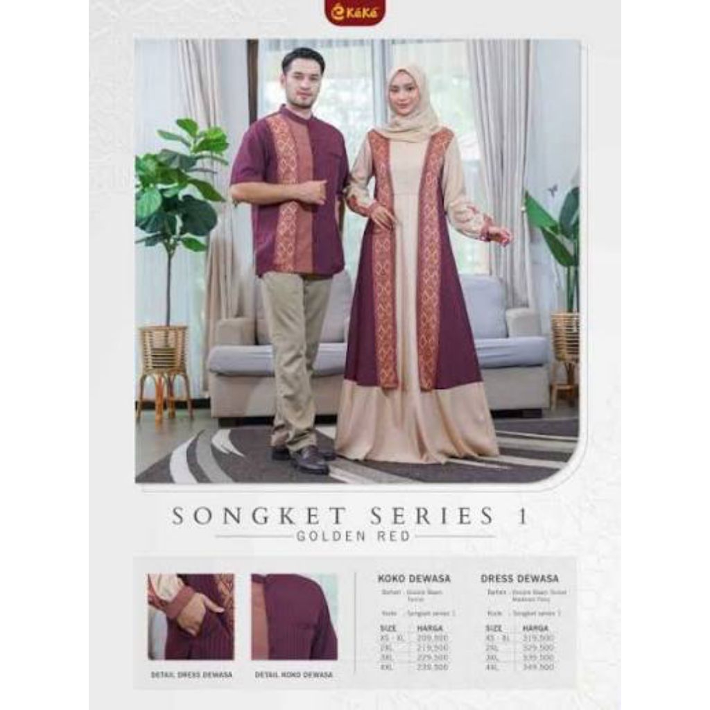 Couple Keke ~Songket 1 Series~