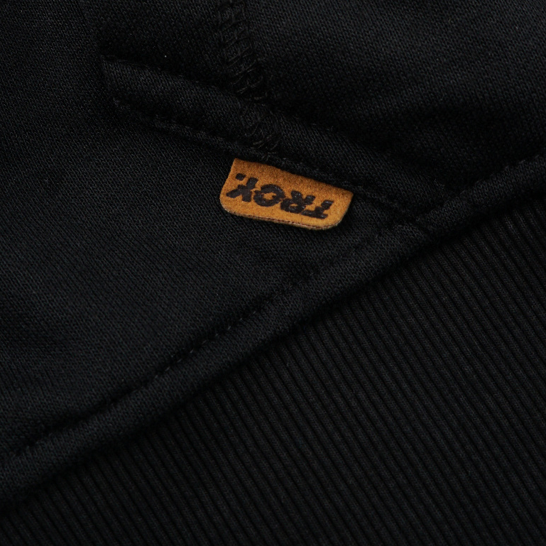 Troy Company Hoodie Boxy Raglan Black Culture Disaster - Hoodie Boxy Hitam BRH 3362