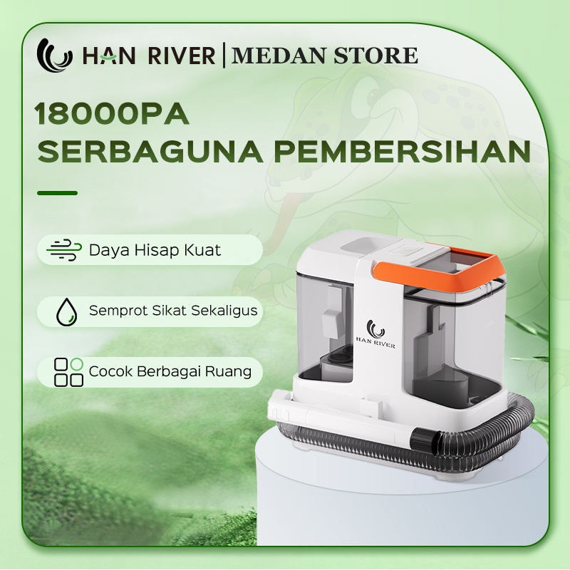 HAN RIVER Medan Wet Vacuum Cleaner Sofa Carpet Bed Deep Cleaning