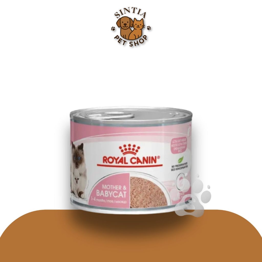 ROYAL CANIN Mother & Babycat Instinctive Makanan Basah Kucing 195 gr Untuk Anak Kucing 1-4 Bulan & I