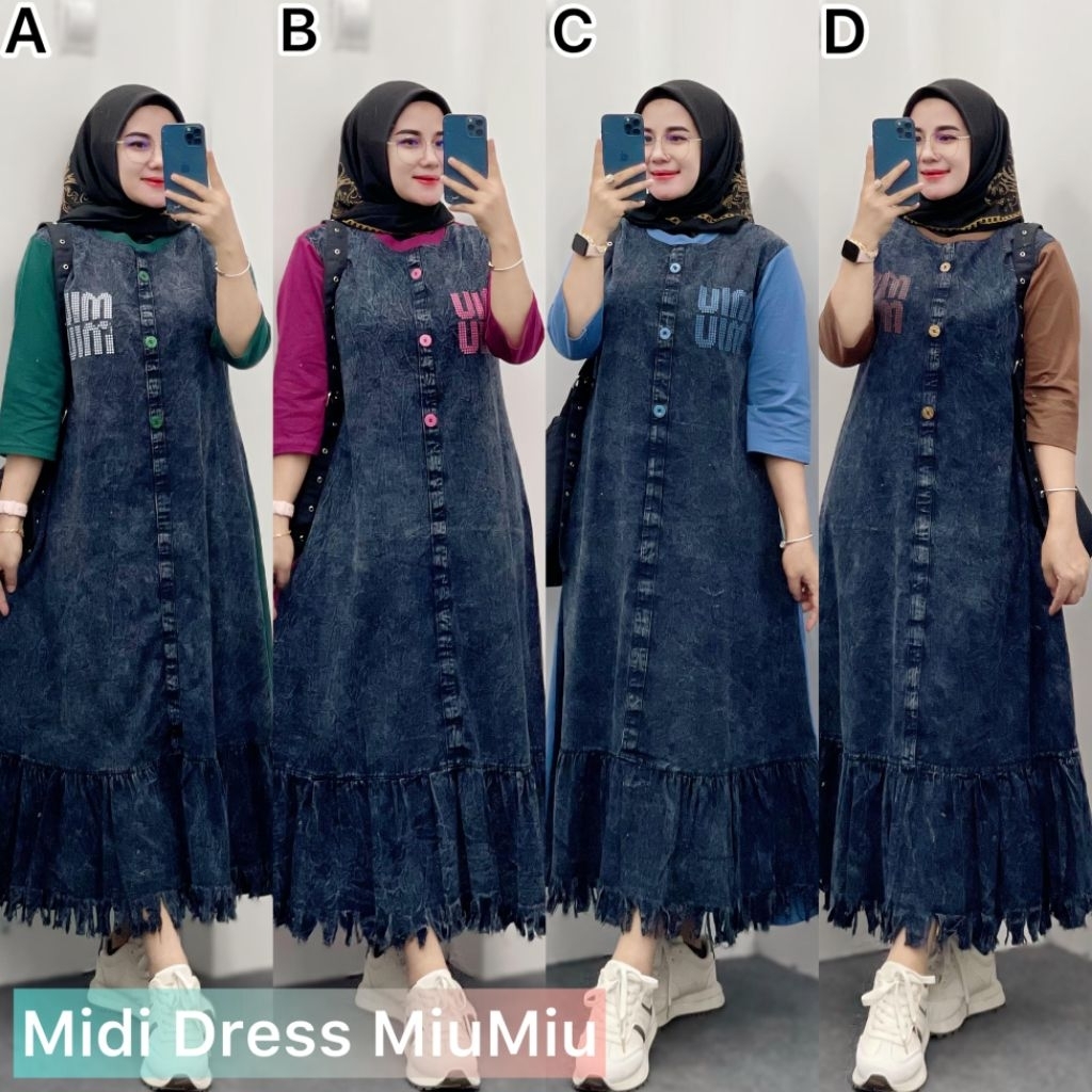 MIDI DRESS MIU MIU