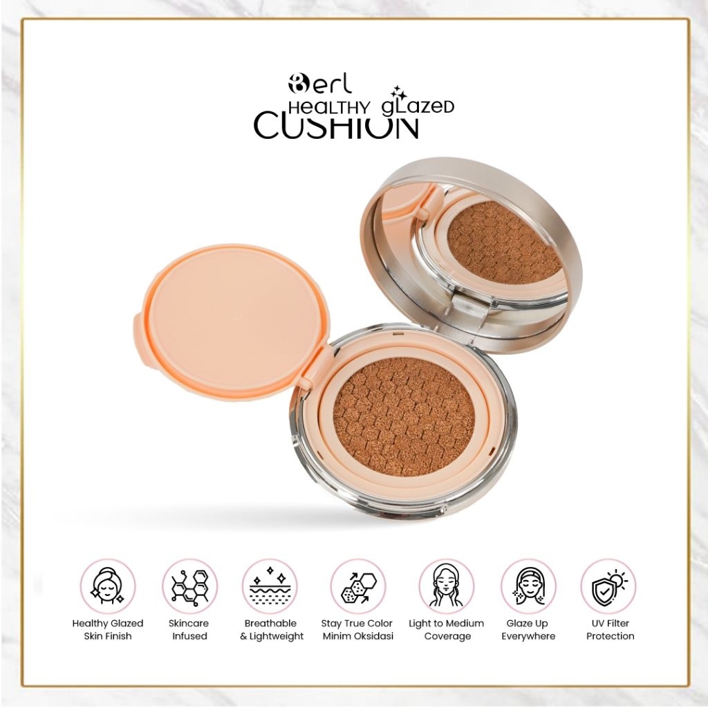 B erl Cushion Healthy Glazed Cushion