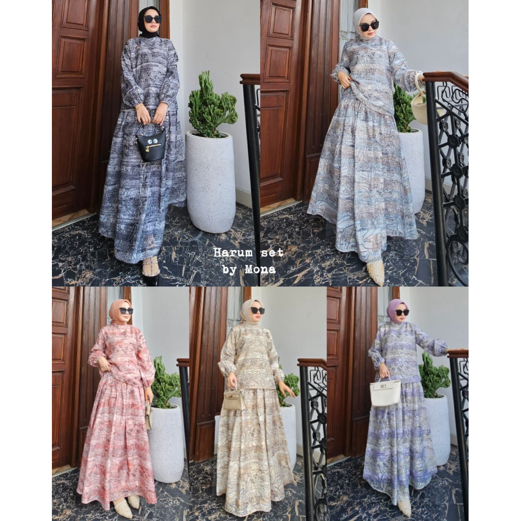 HARUM ONE SET BY MONA SYARI