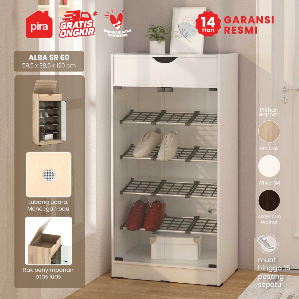 Pira Metropolis - Alba SR 60 Rak Sepatu
