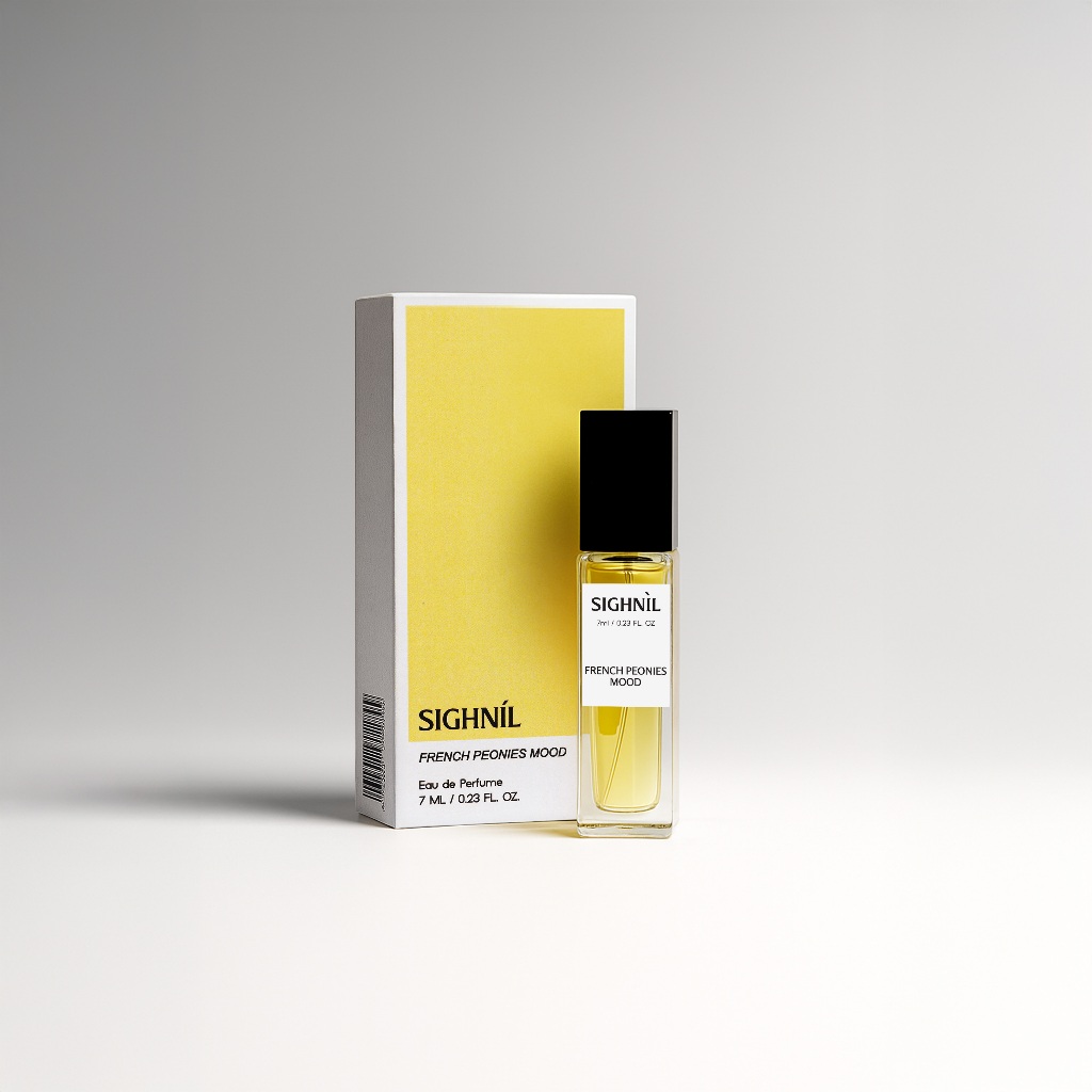 SIGHNIL  Travel Size Perfume 7ml - French Peonies Mood EDP - Parfum Unisex