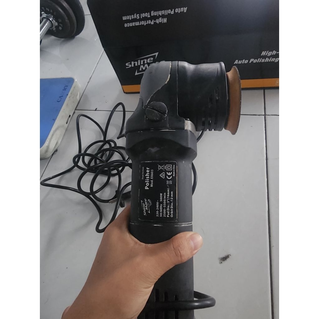 mesin poles shinemate dual action ex603