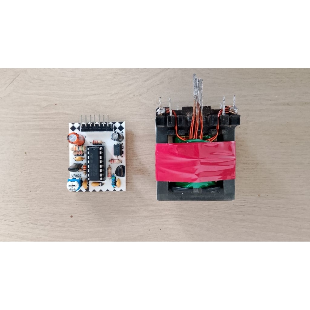 trafo pdc setengah gelombang ee42 + pwm ( paket metching )