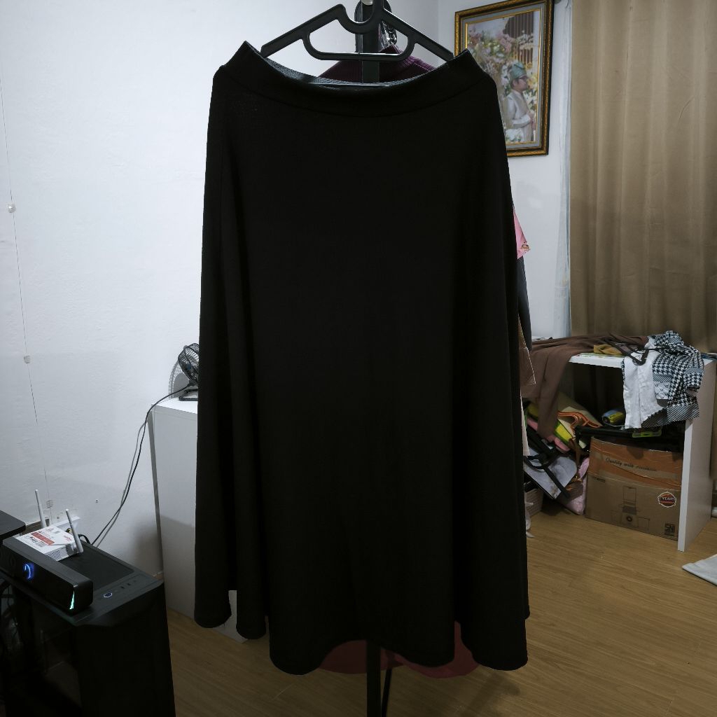 Rok Hitam Panjang Mekar Muslimah Syari