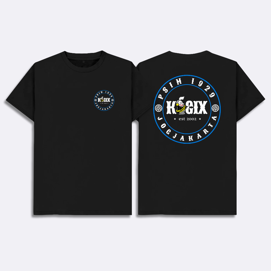 Kaos Laskar KOCIX Est 2002 PSIM Yogyakarta Baju Suporter Bola PSIM