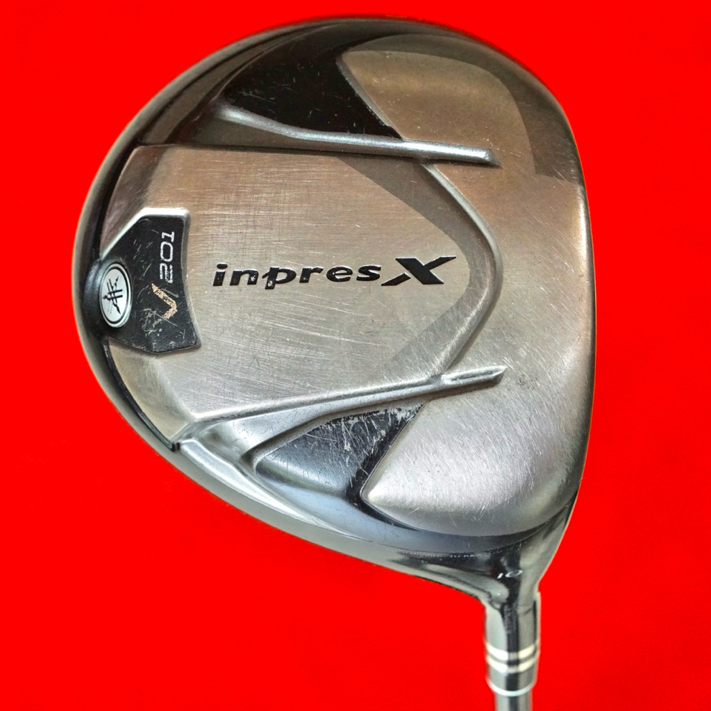 Driver YAMAHA inpresX V201 Loft 10 - stik stick golf original jepang