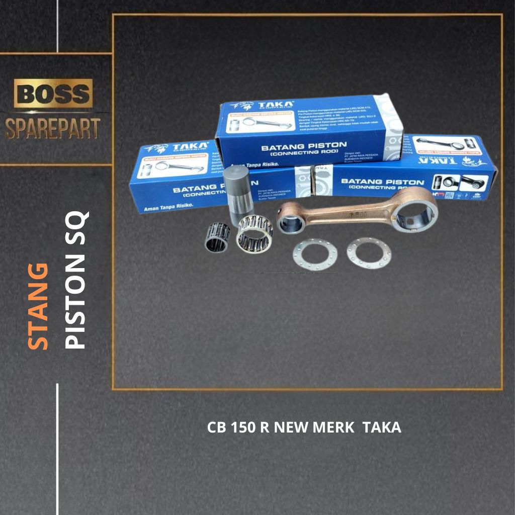 [BOSSSPAREART] STANG SETANG PISTON CB 150 R NEW SEHER SEKER CONNECTING BEARING KRUK AS MERK TAKA