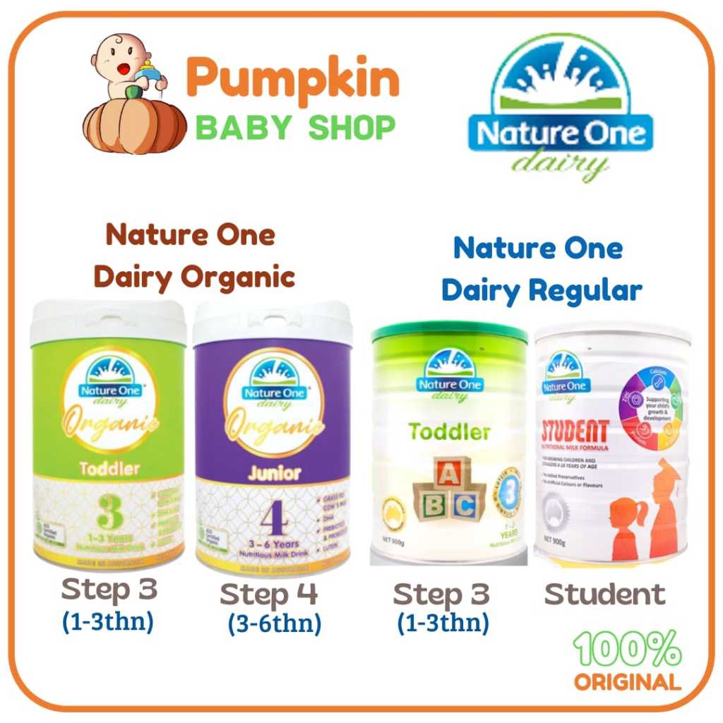 Nature One Dairy Organic Formula Milk Step 3-4 / Nature One Dairy Formula Milk
