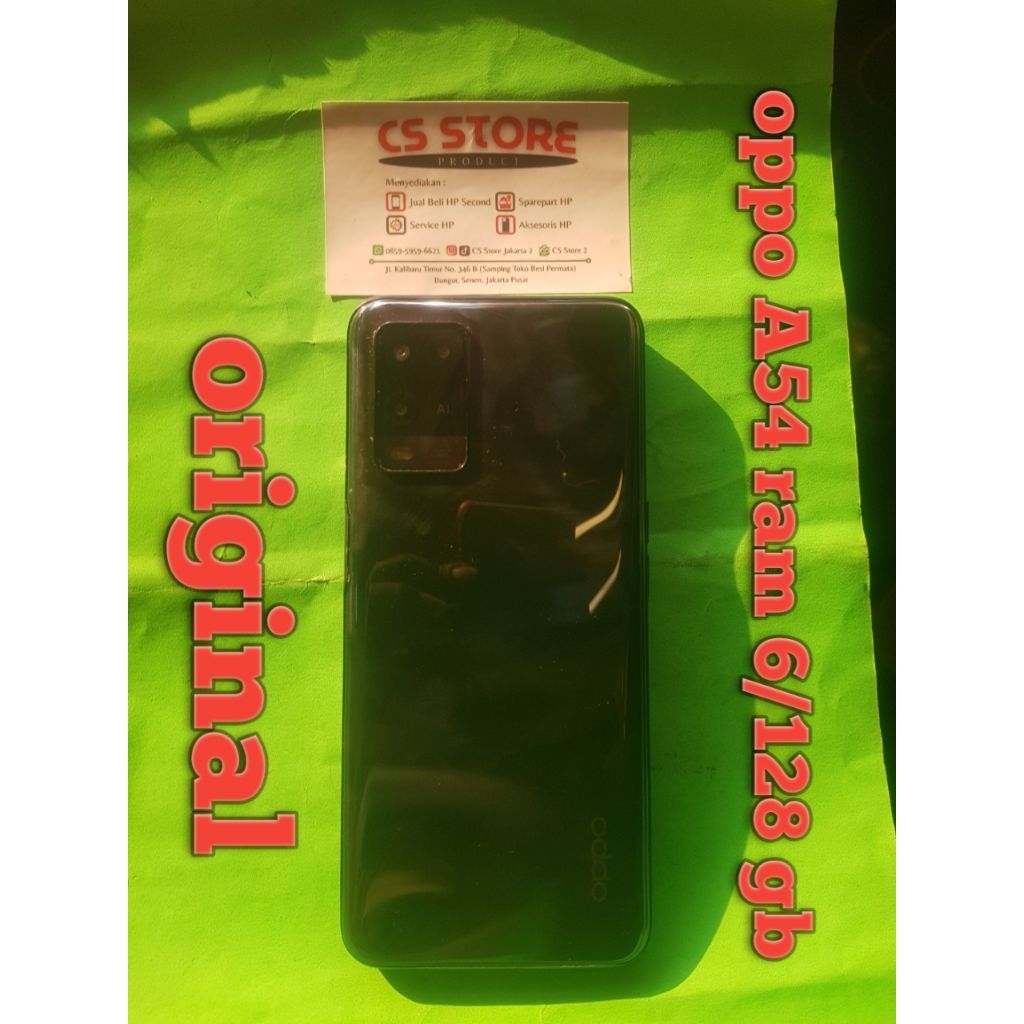 oppo A54 ram 6/128 original resmi bukan refurblis