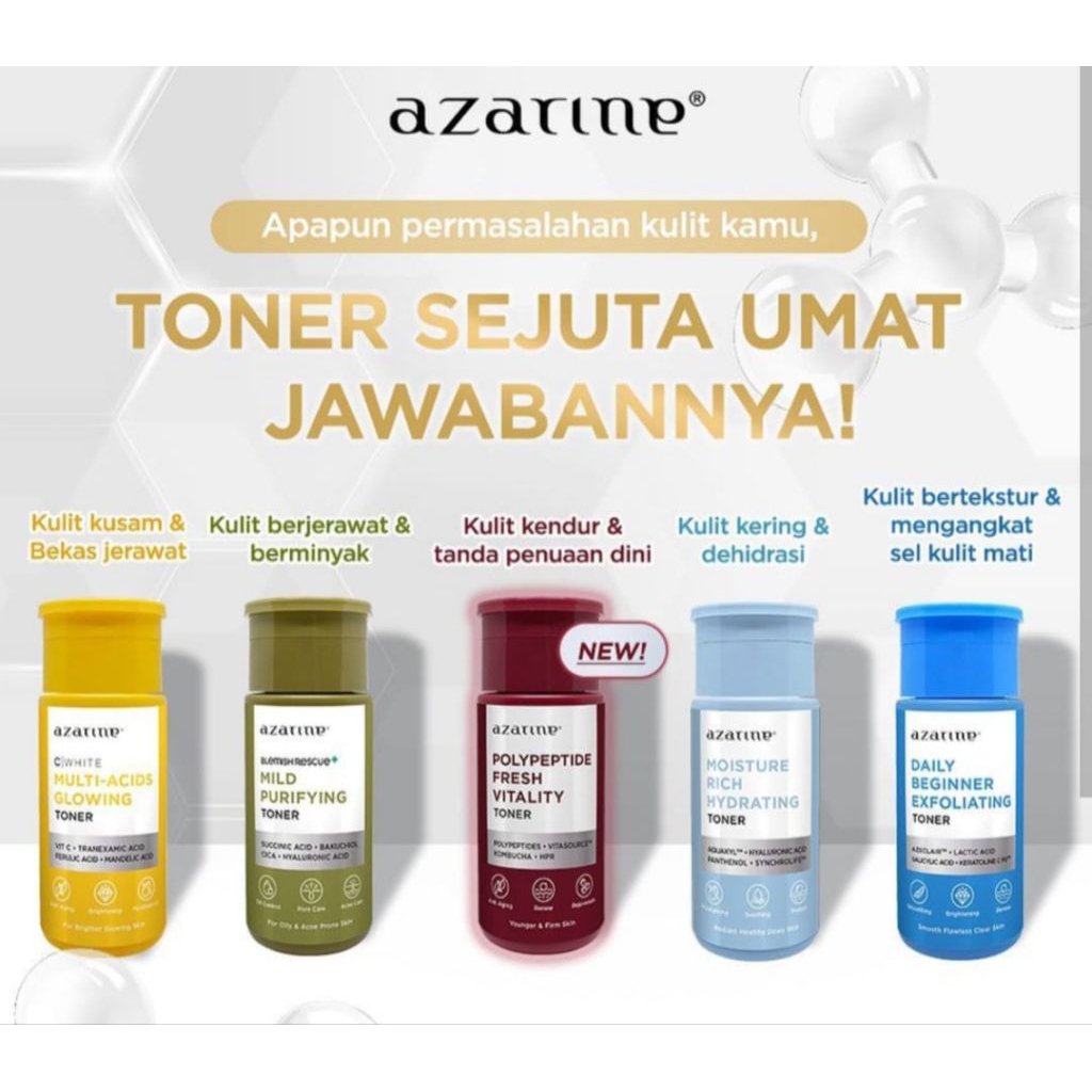 Toner azarine