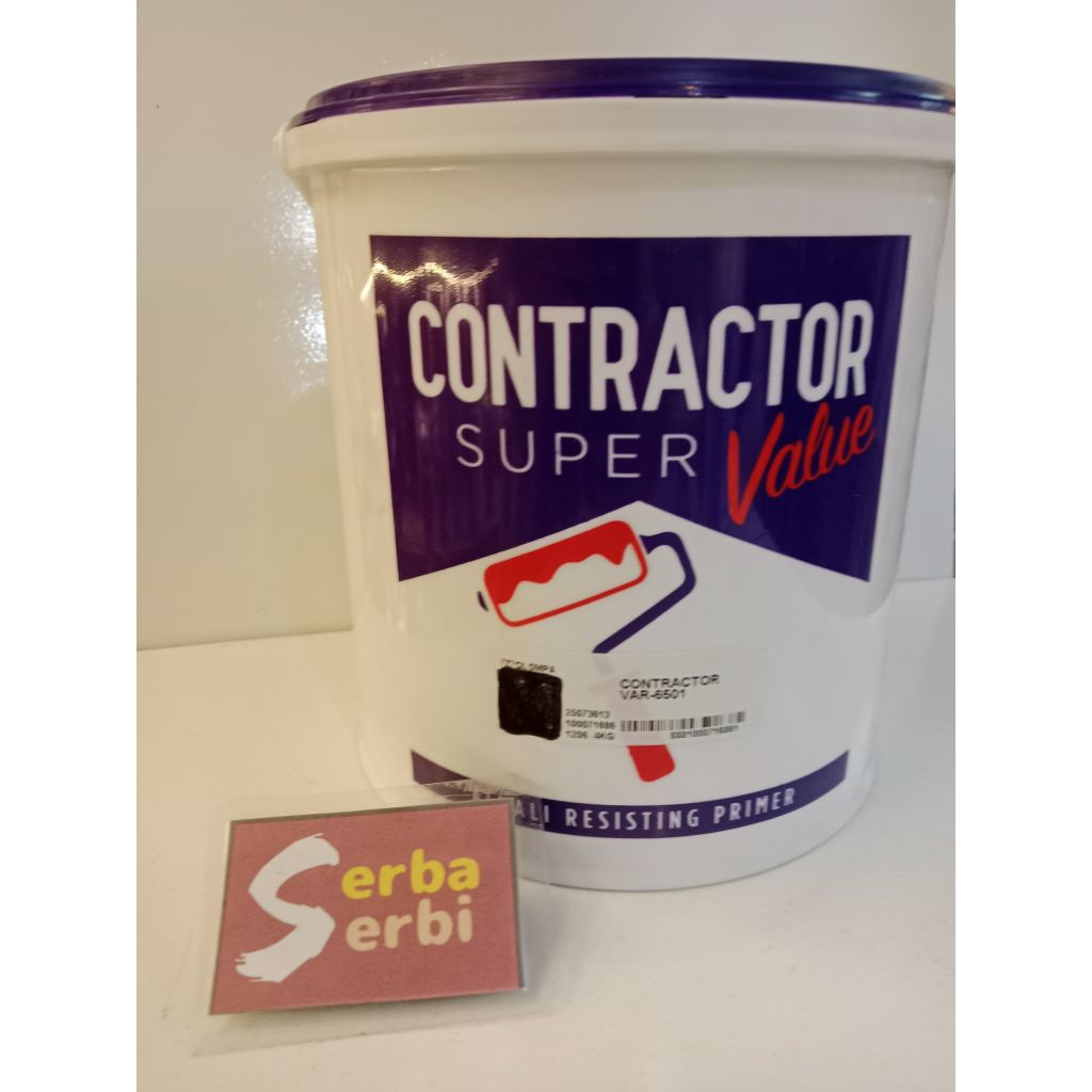 (4KG ALKALI VAR PROPAN) Cat dasar dinding tembok resisting primer