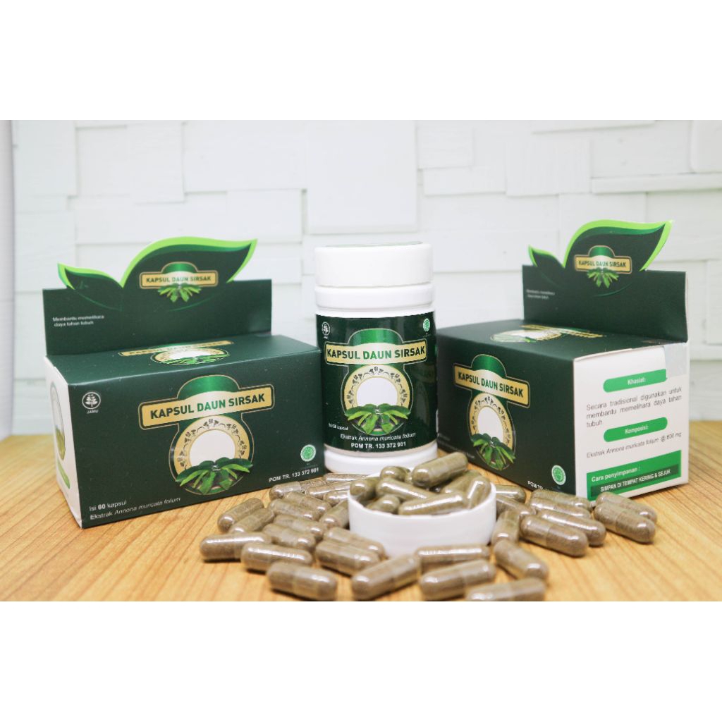 kapsul daun sirsak