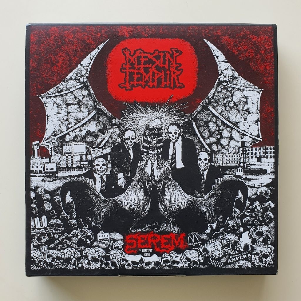 Vinyl Boxset Piringan Hitam Mesin Tempur - Serem