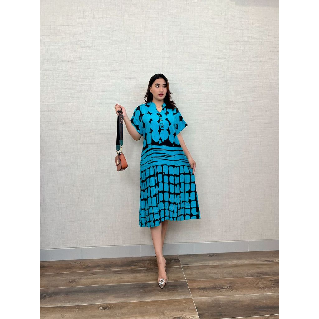 Kartika Batik 0161 B Daster Giordani Rayon Lengan Pendek